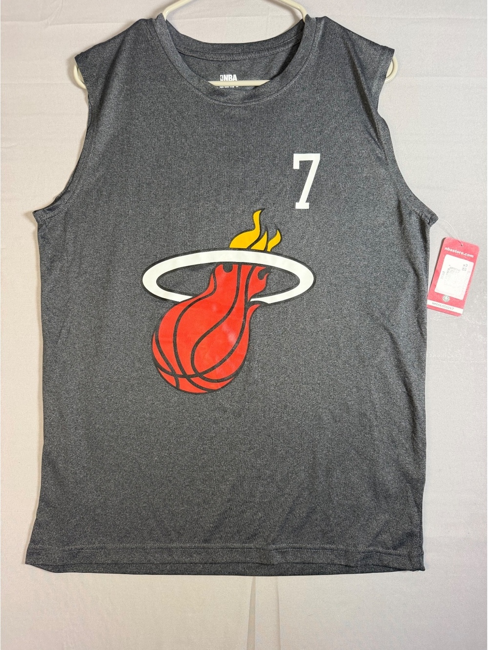 NBA Miami Heat Goran Dragic #7 Sleeveless Basketball Jersey XXL
